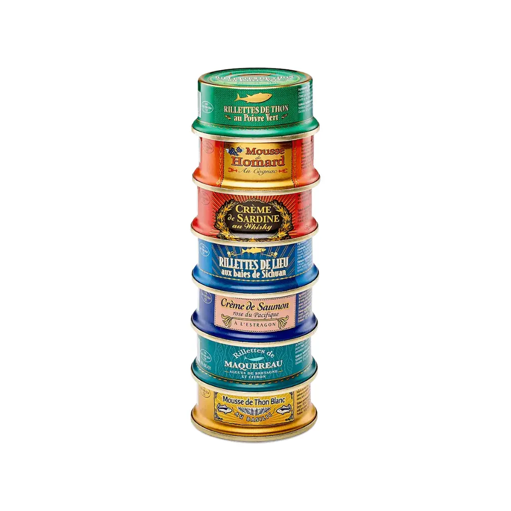Assortiment de 7 tartinables