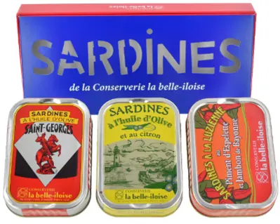 Coffret sardines 
