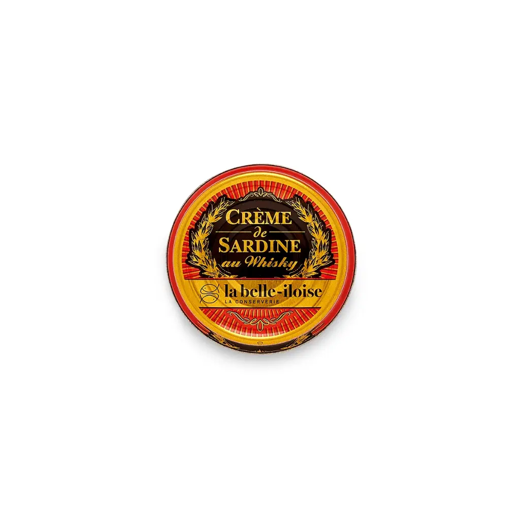 Crème de sardine au whisky 60gr
