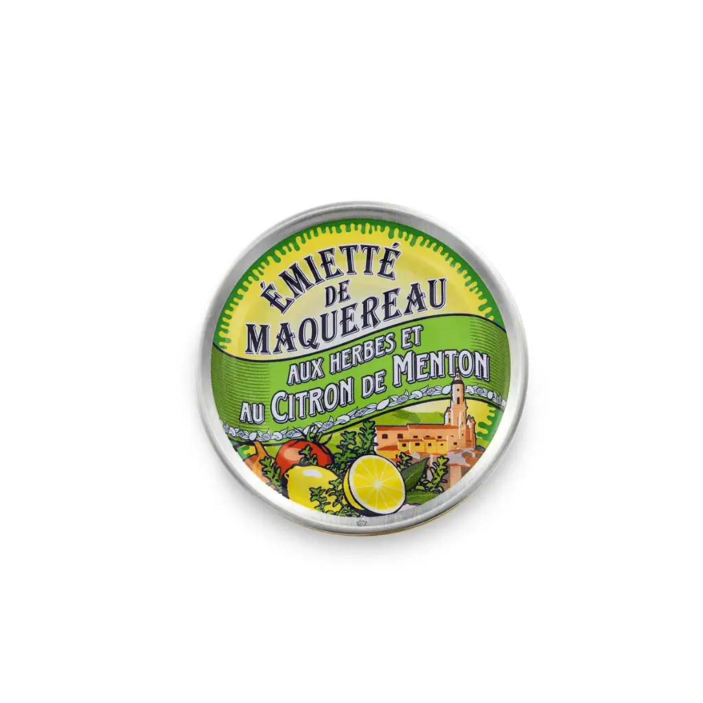 Emiettes de maquereaux aux herbes et citron de Menton 80gr