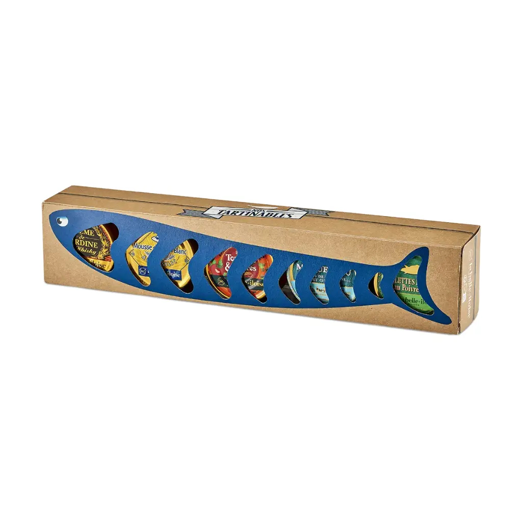 Le coffret 10 tartinables 
