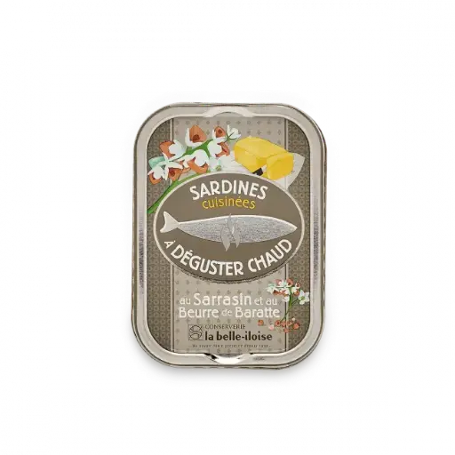 [552] Sardines au sarrasin et beurre de baratte